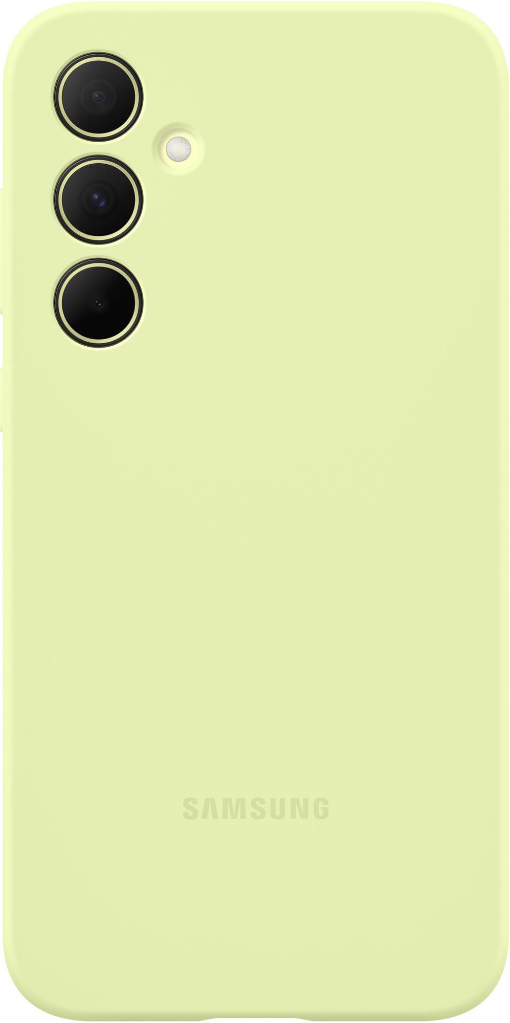 Samsung Galaxy A35 Silikon Back-Cover Lime Handyhülle