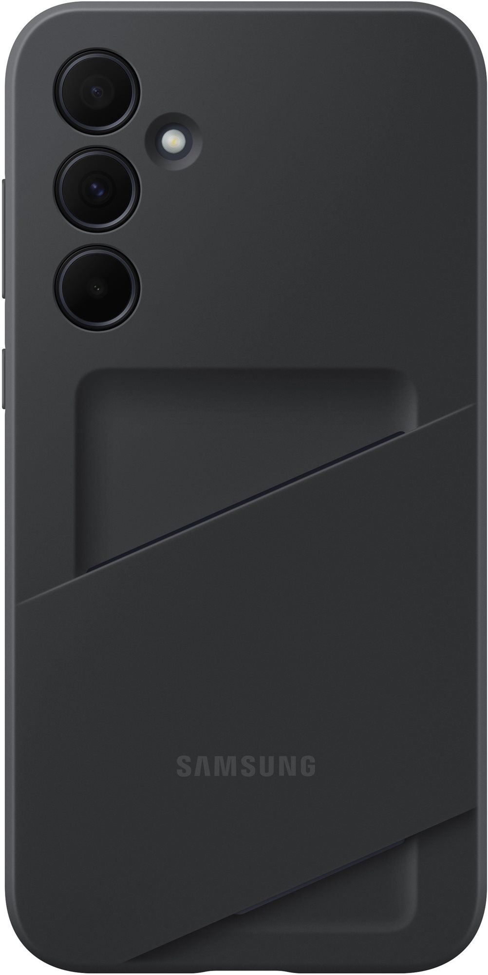 Samsung Galaxy A35 Black tok kártyazsebbel Telefon tok