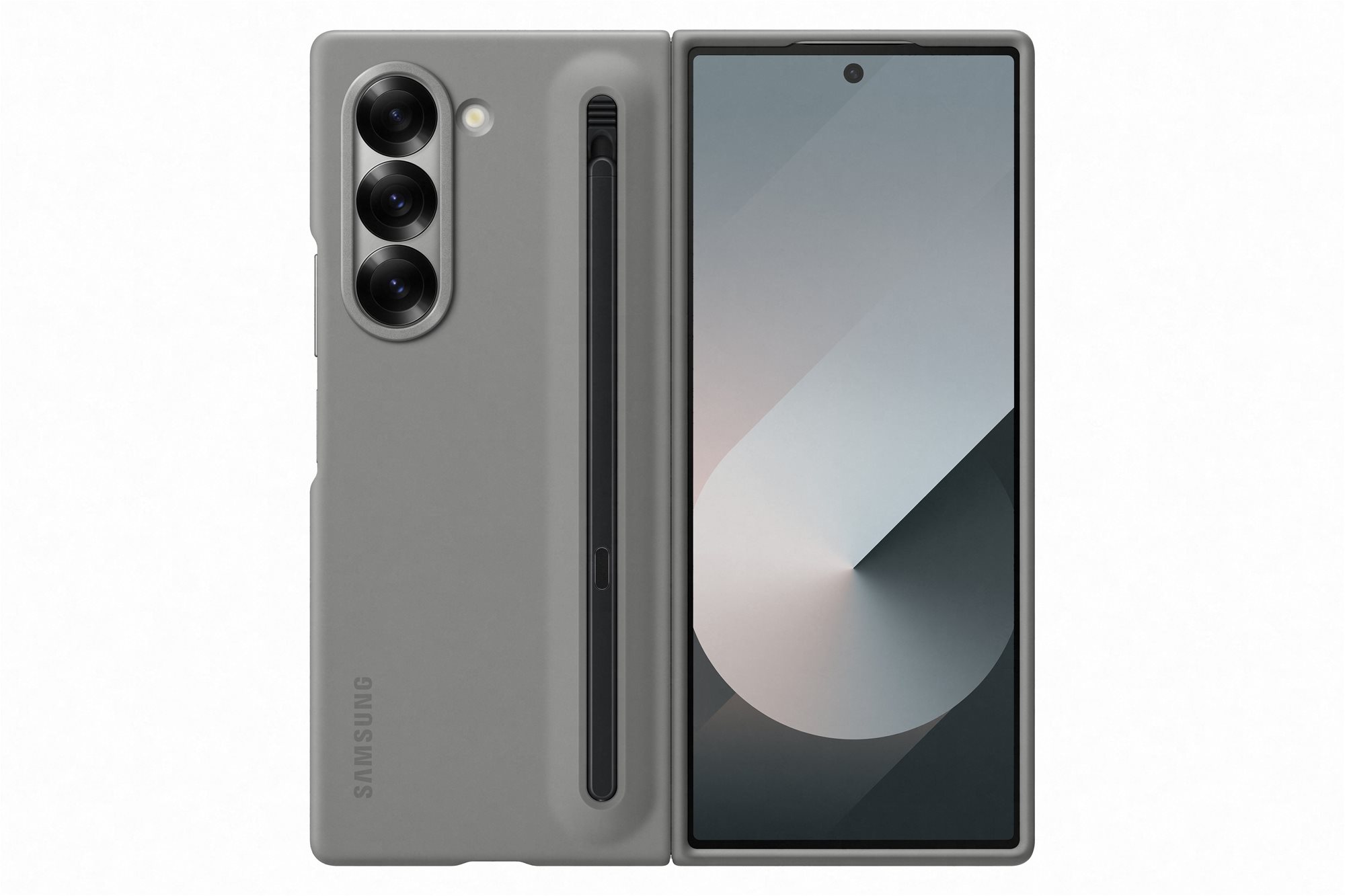 Samsung Galaxy Z Fold6 szürke tok + S Pen Telefon tok