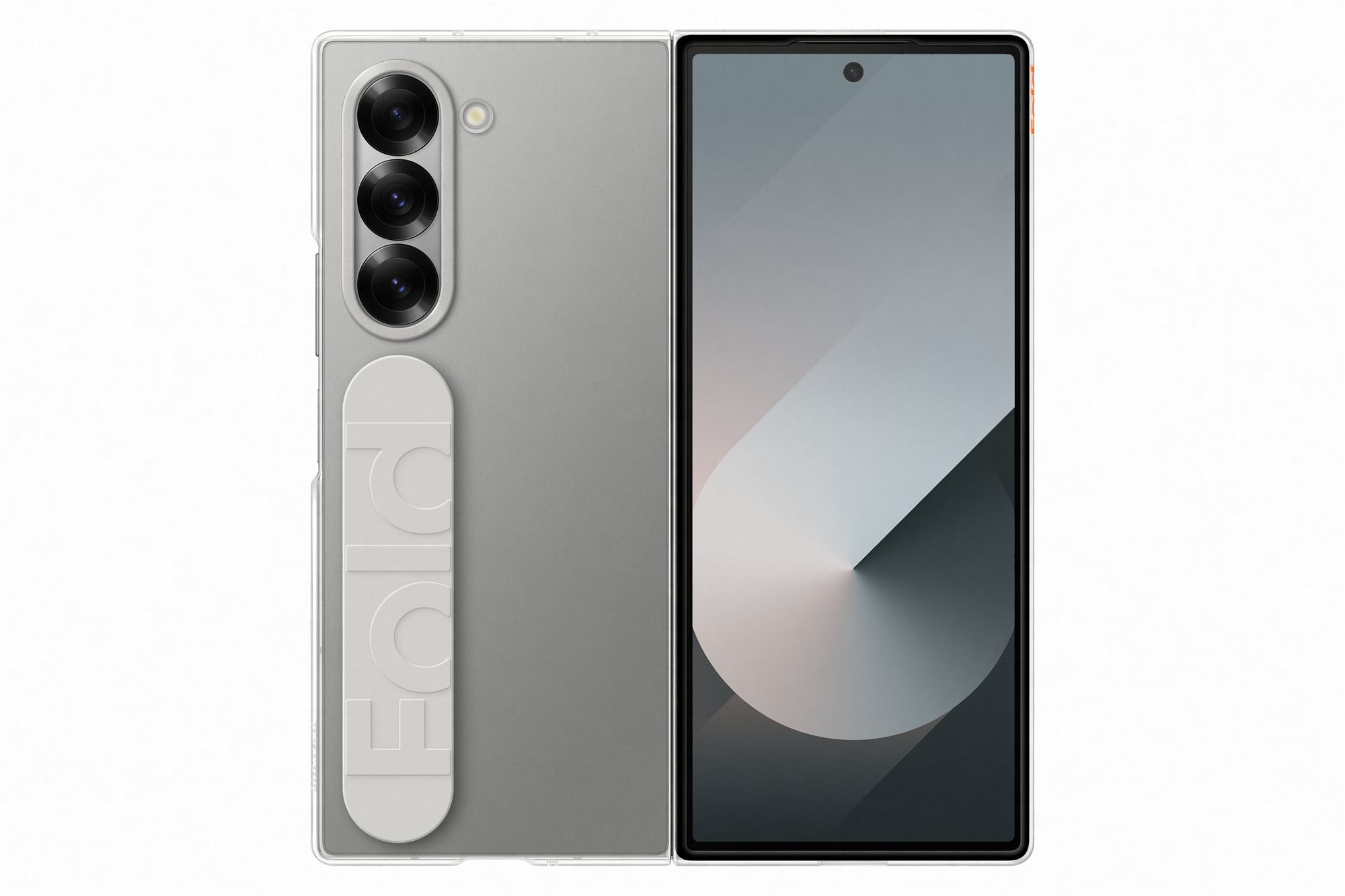 Samsung Galaxy Z Fold6 Transparente Rückseite Transparent Handyhülle