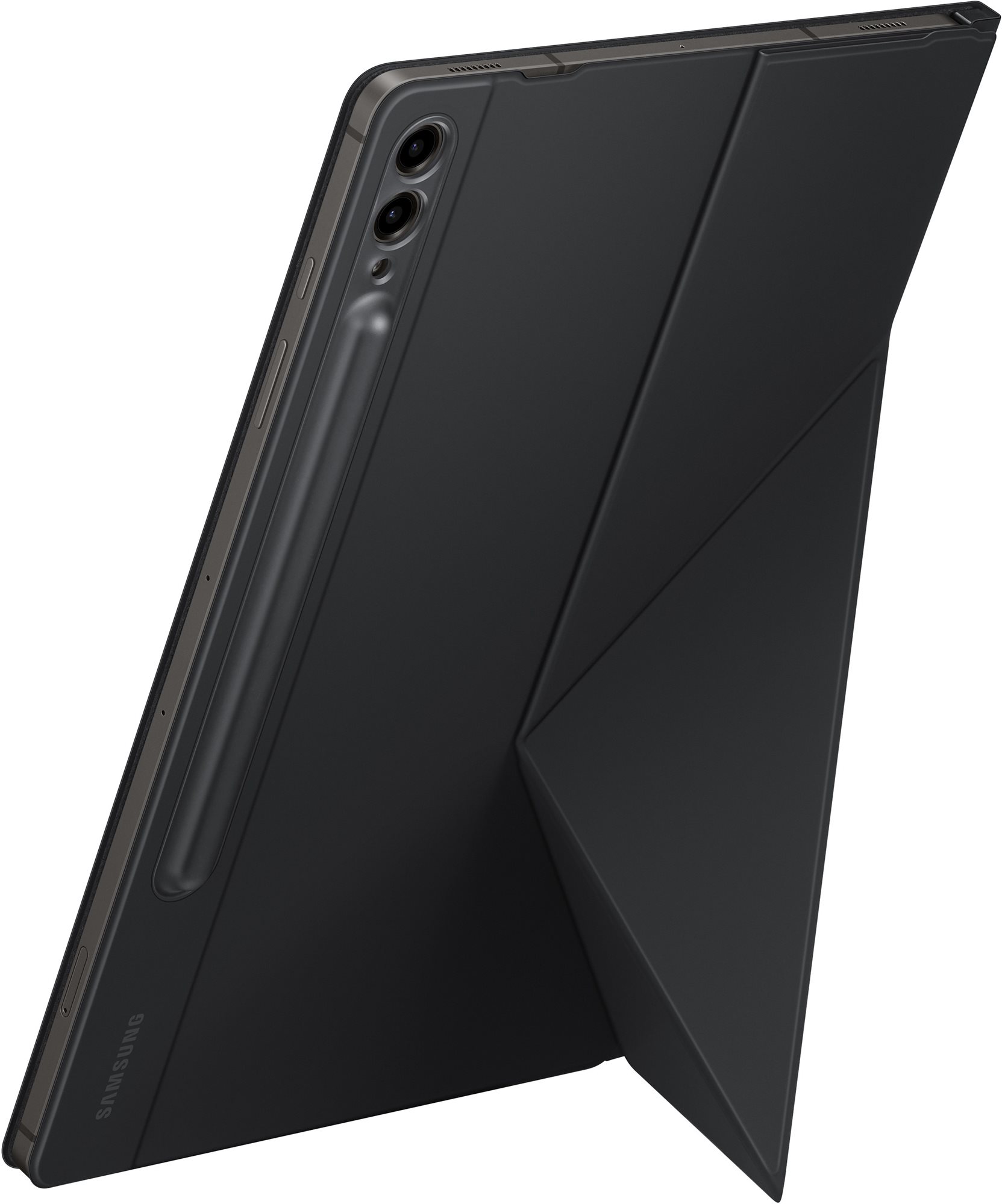 Samsung Galaxy Tab S9+/Tab S9 FE+ Fekete védőtok Tablet tok