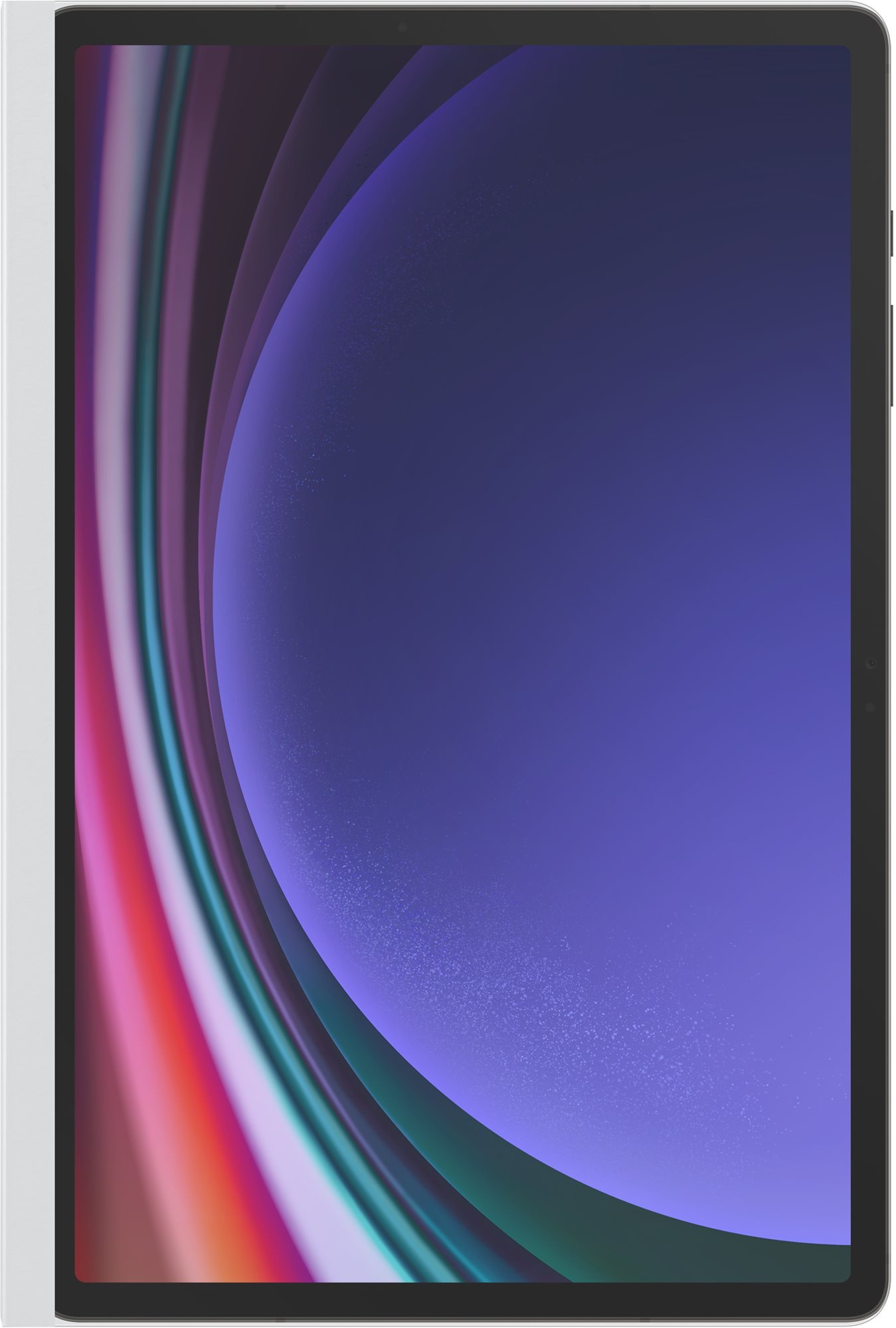 Samsung Galaxy Tab S9+ NotePaper átlátszó fehér tok Tablet tok