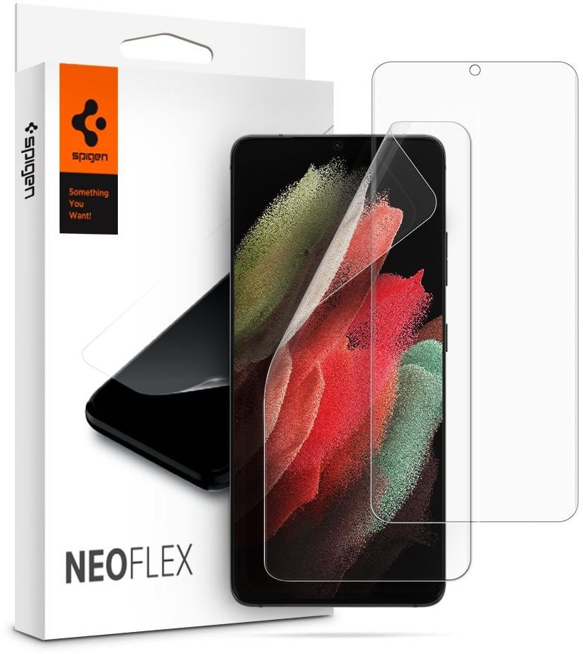 Spigen Neo Flex 2 Pack Samsung Galaxy S21 Ultra Film Screen Protector