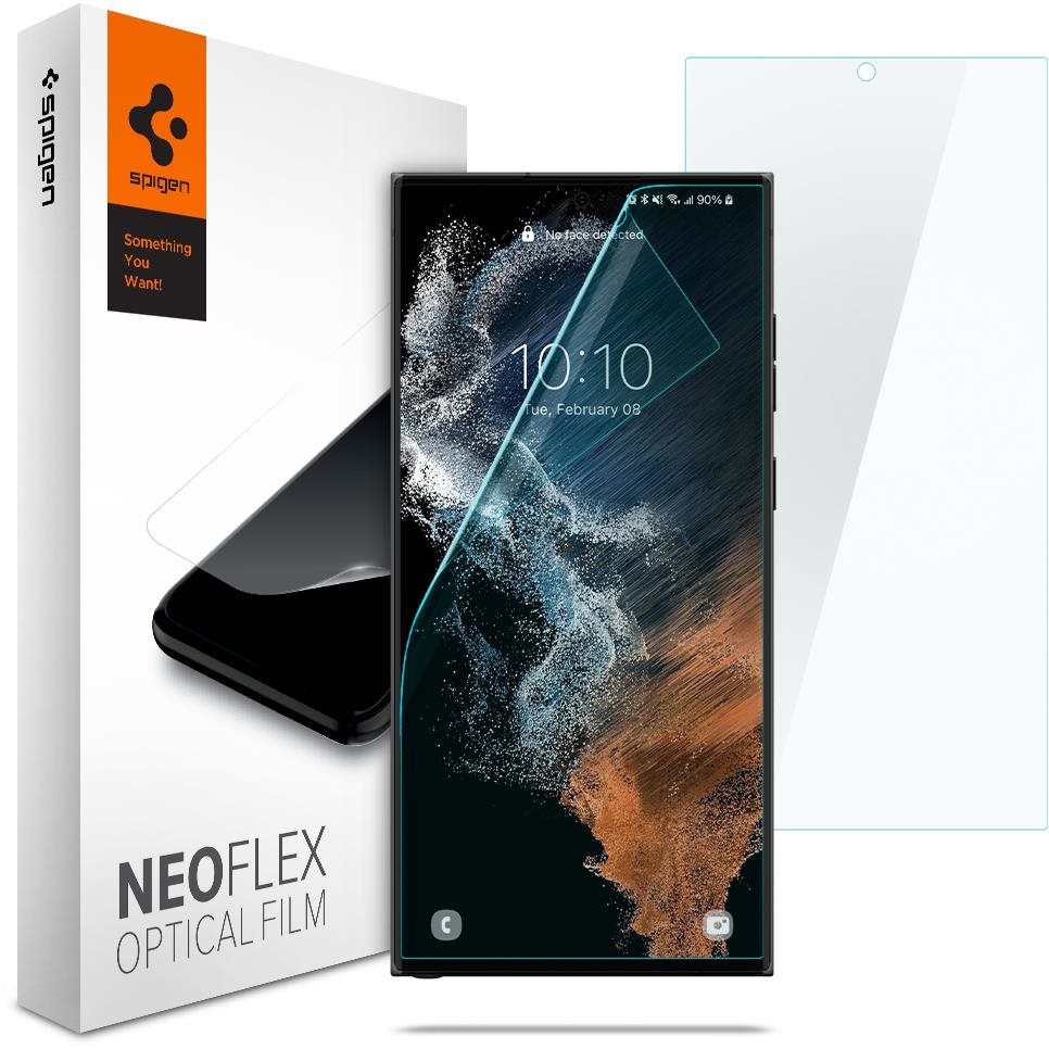 Spigen Neo Flex 2 Pack Samsung Galaxy S22 Ultra Ochranná fólia
