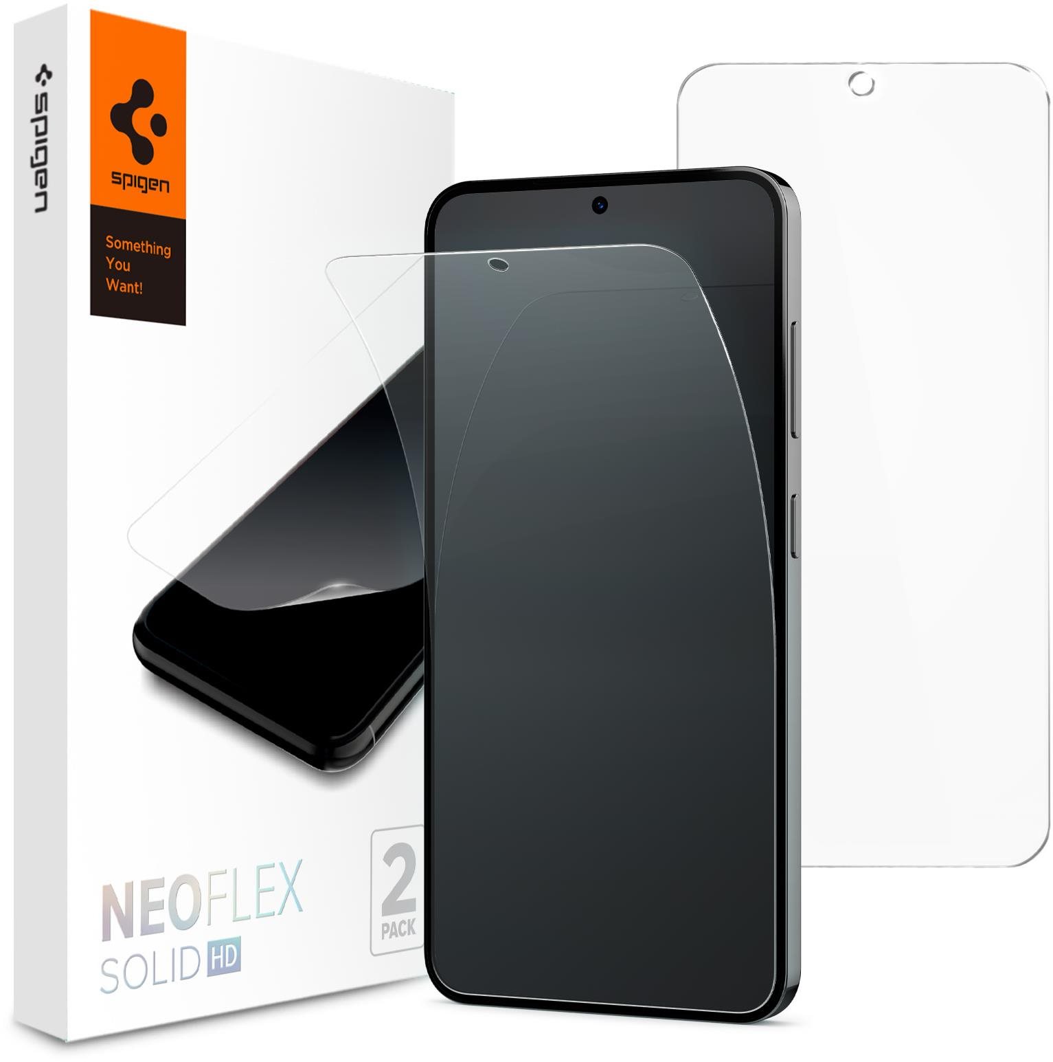 Spigen Neo Flex Solid HD Transparency 2 Pack Samsung Galaxy S24...