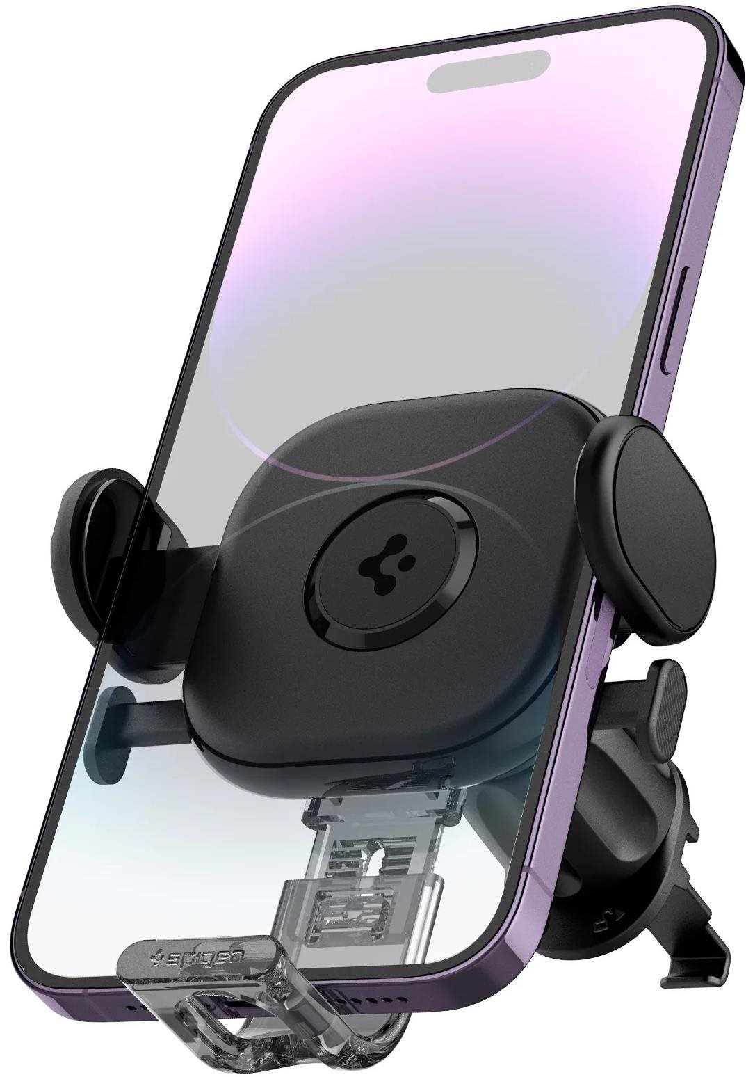 Spigen OneTap Universal Car Mount AirVent UTS12 Black Držiak na mobil