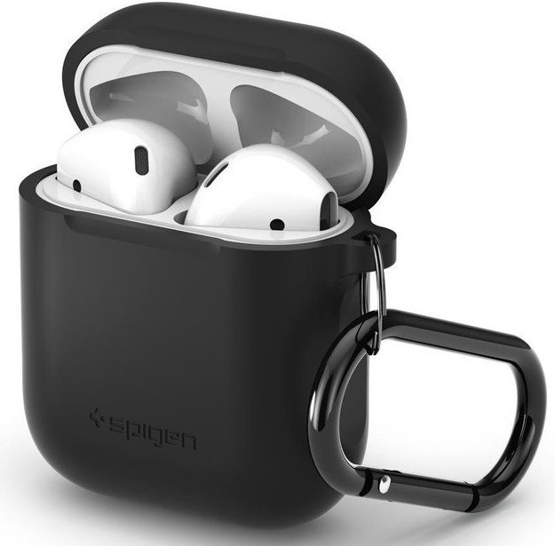 Spigen AirPods Case  schwarz Kopfhörer-Hülle