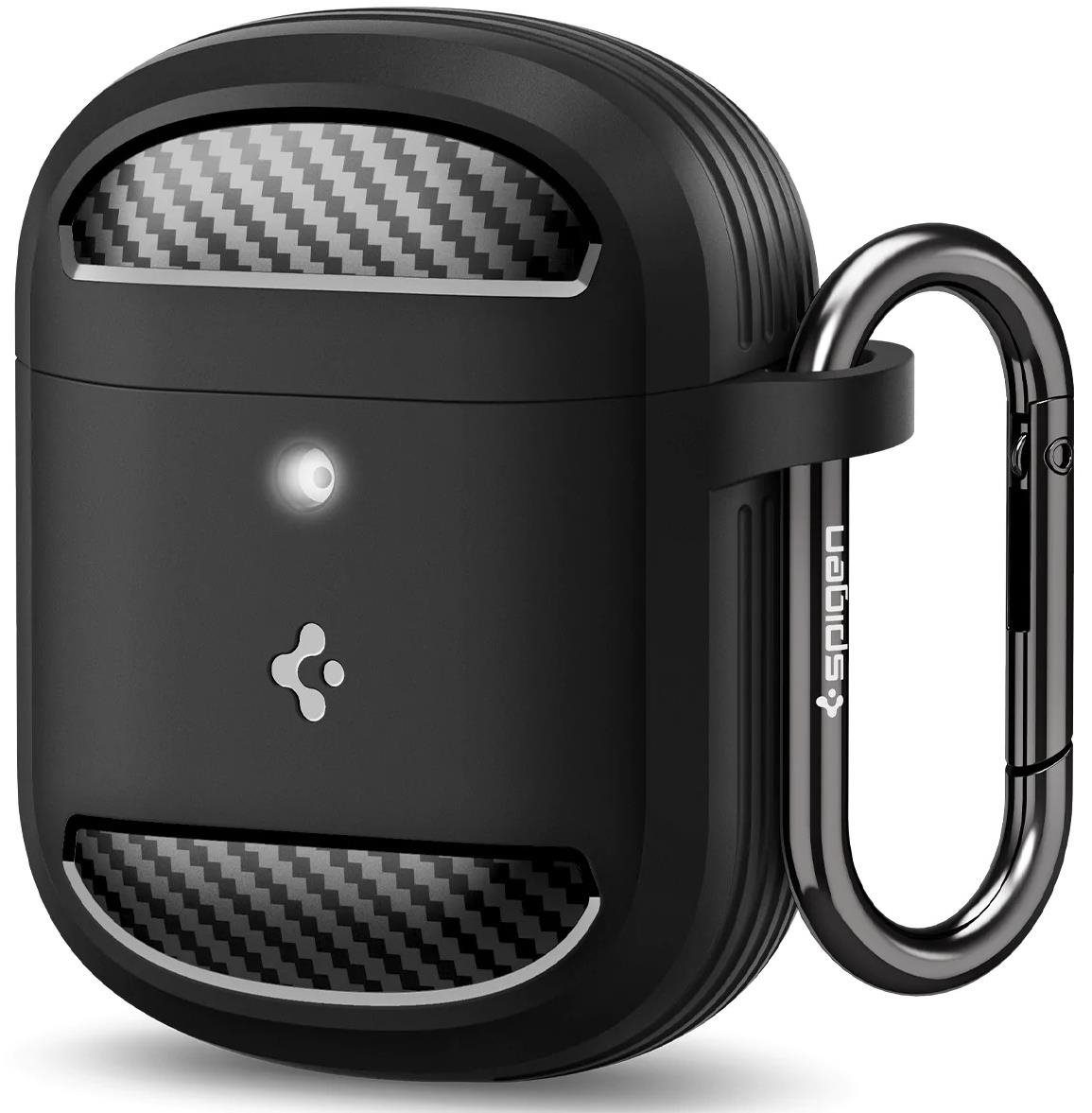 Spigen Rugged Armor Black Google Pixel Buds Pro Fülhallgató tok