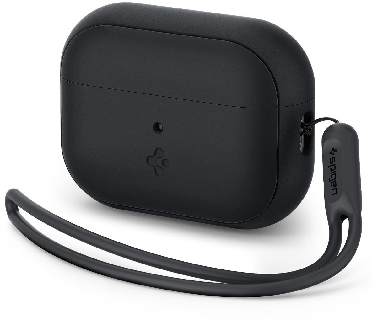 Spigen Silicone Fit Black AirPods Pro 2 Fülhallgató tok