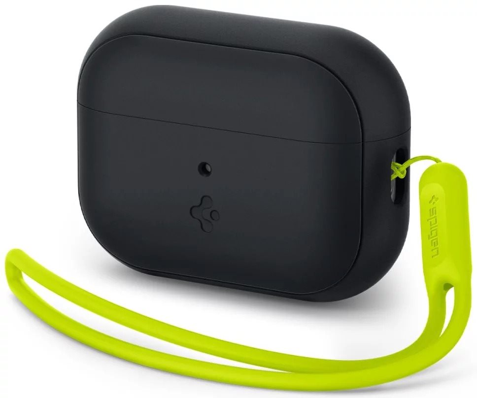 Spigen Case Silicone Fit Black Strap Phantom Green AirPods Pro (2nd...