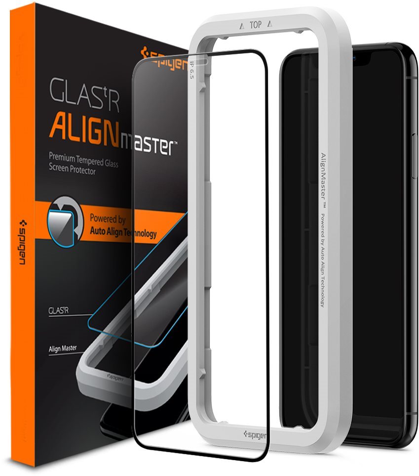 Spigen Align Glass FC iPhone 11 Pro Max Ochranné sklo