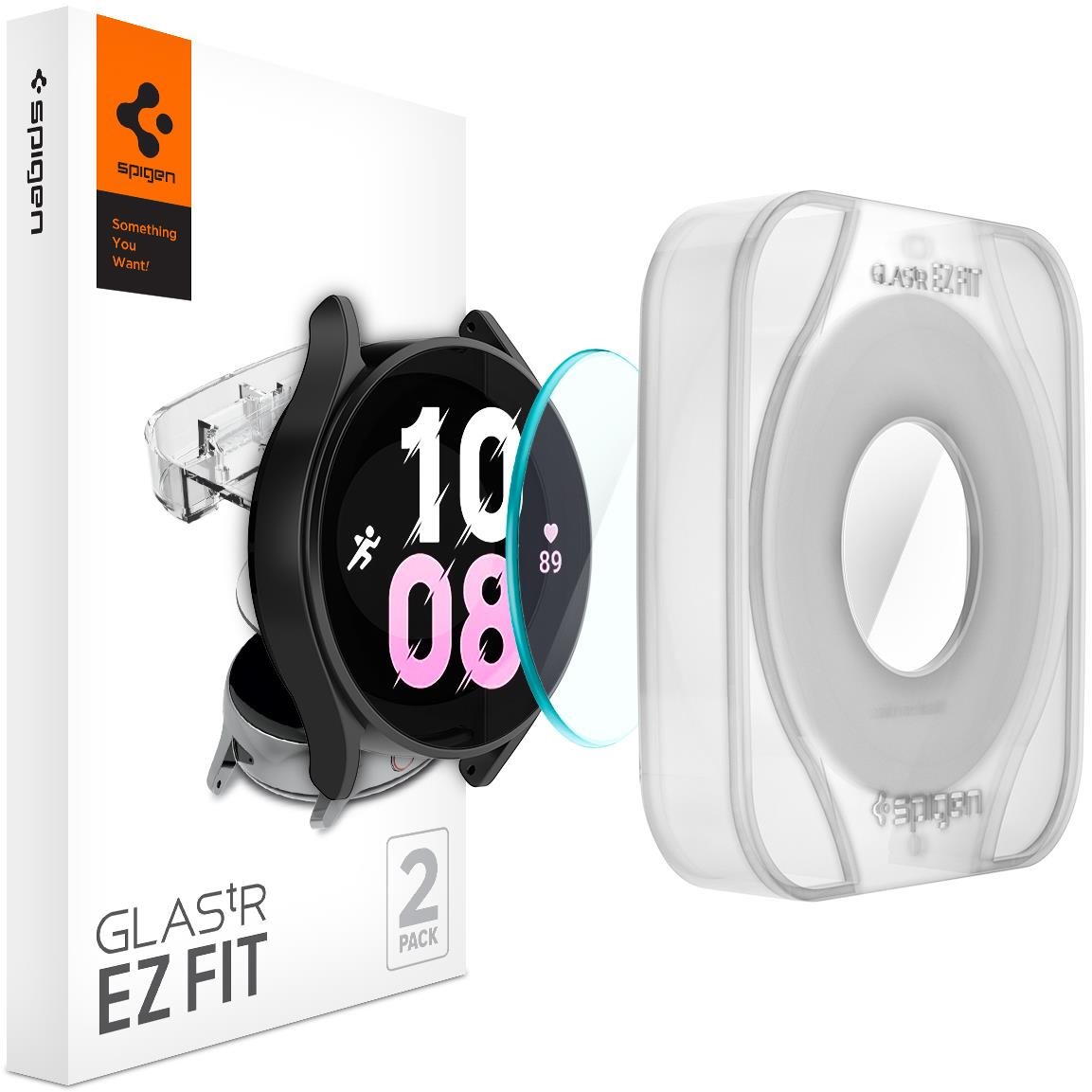 Spigen Glass EZ Fit 2 Pack Samsung Galaxy Watch 5 Pro üvegfólia -...