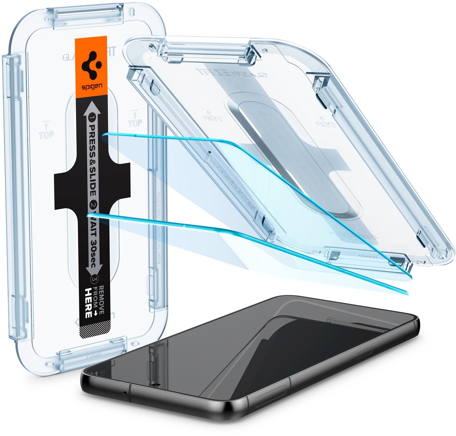 Spigen Glass EZ Fit 2 Pack Samsung Galaxy S23+ üvegfólia Üvegfólia