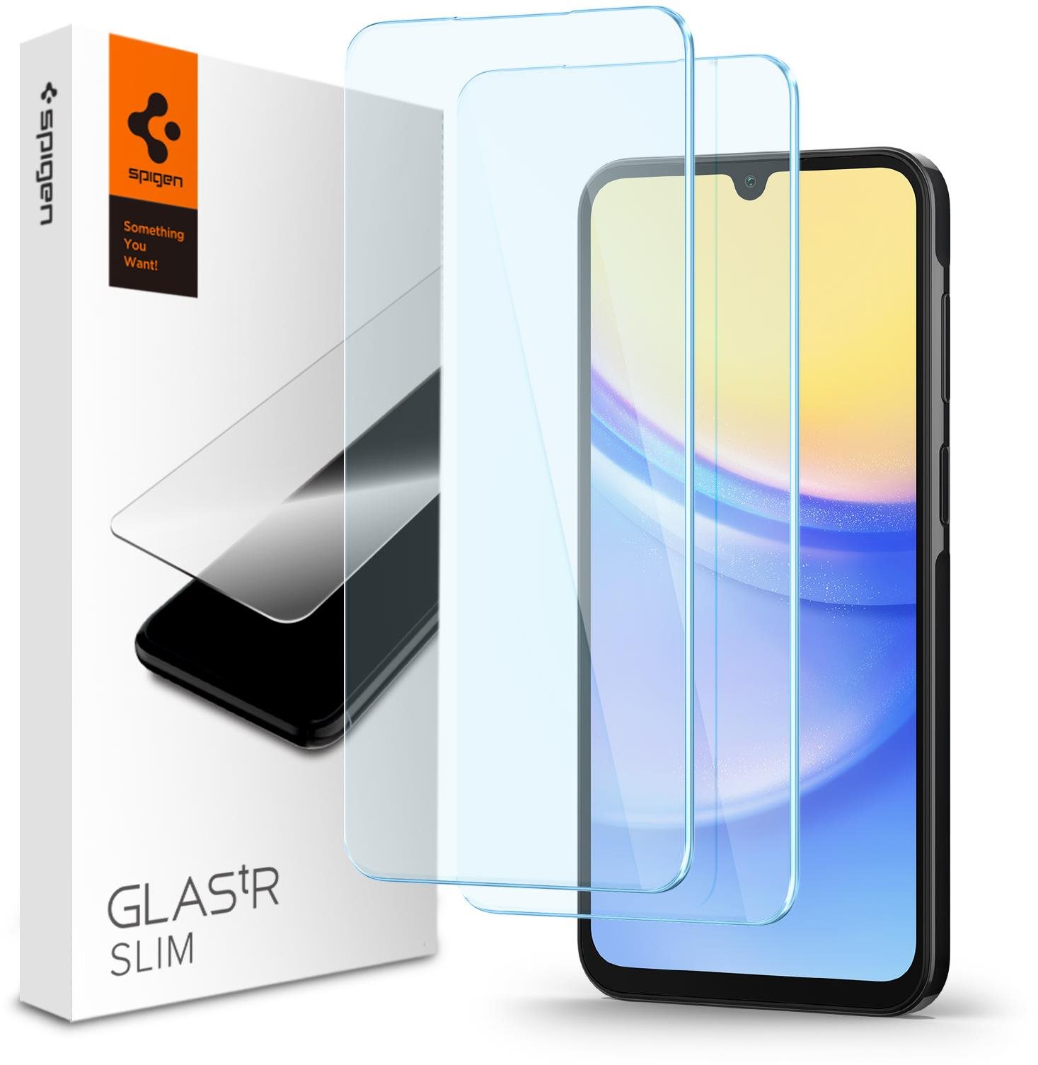 Spigen Glass tR Slim 2 Pack Samsung Galaxy A25 5G/Galaxy A15/Galaxy...