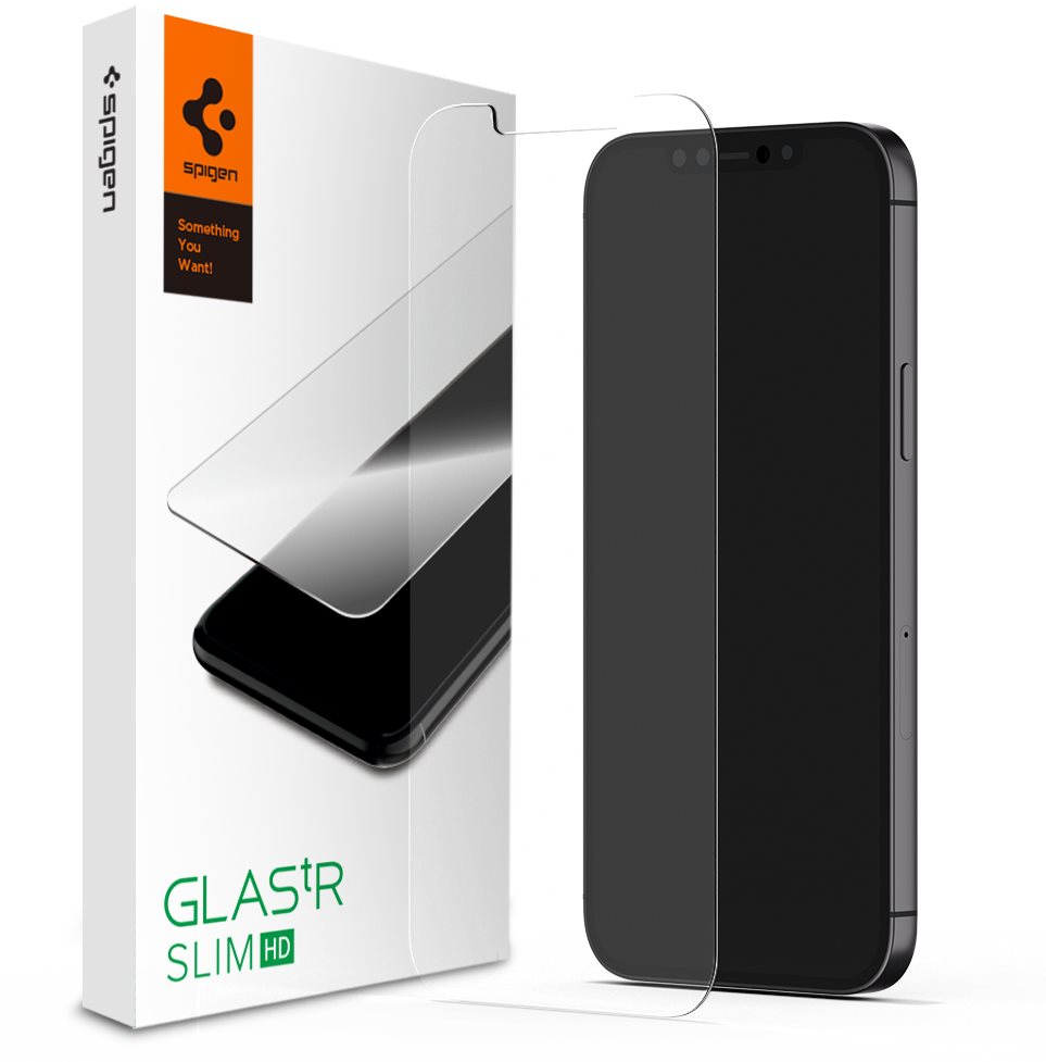 Spigen Glas tR HD 1 Pack iPhone 12/iPhone 12 Pro Glass Screen...