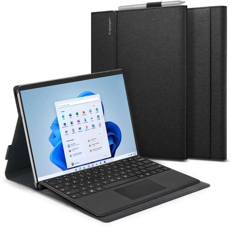 Spigen Stand Folio Black Microsoft Surface Pro 8/9 Puzdro na notebook