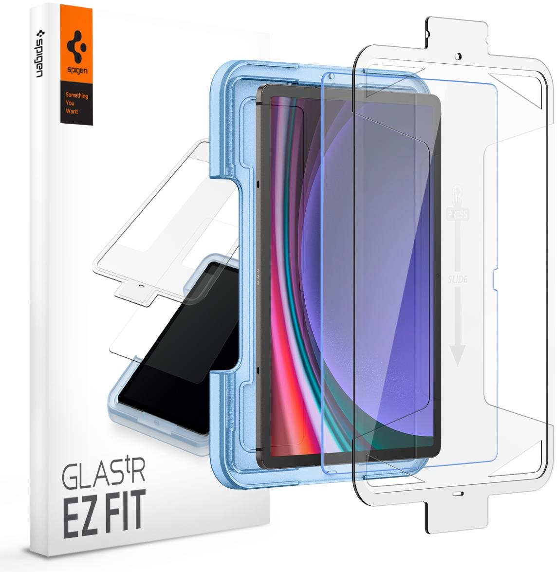 Spigen Glass tR EZ Fit 1 Pack Samsung Galaxy Tab S9+ üvegfólia...
