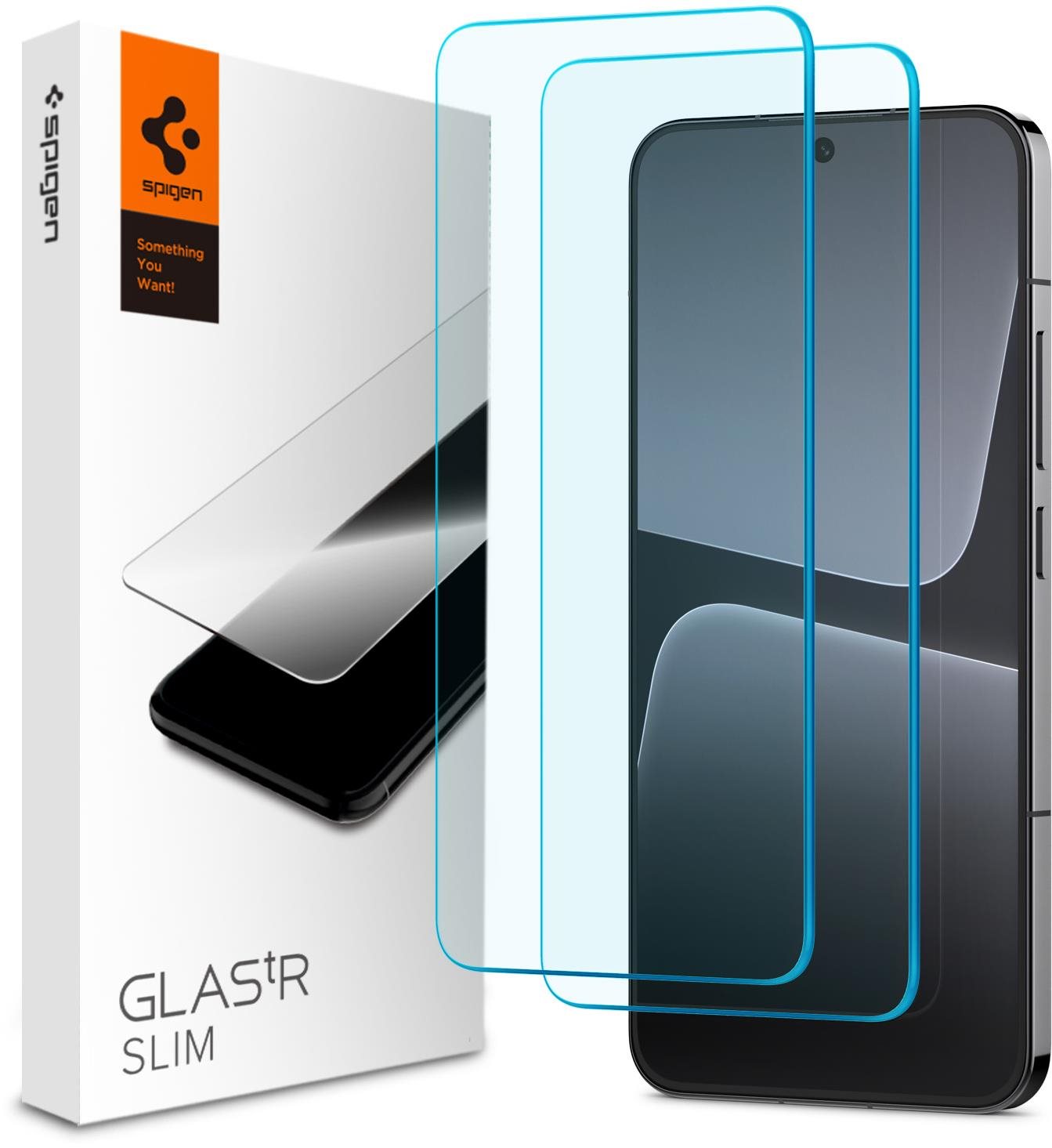 Spigen Glass TR Slim 2 Pack Xiaomi 13 Schutzglas