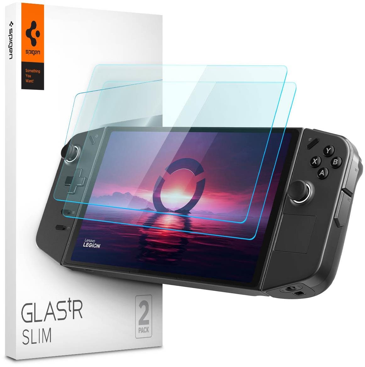 Spigen Glass tR Slim 2 Pack Lenovo Legion Go üvegfólia Üvegfólia
