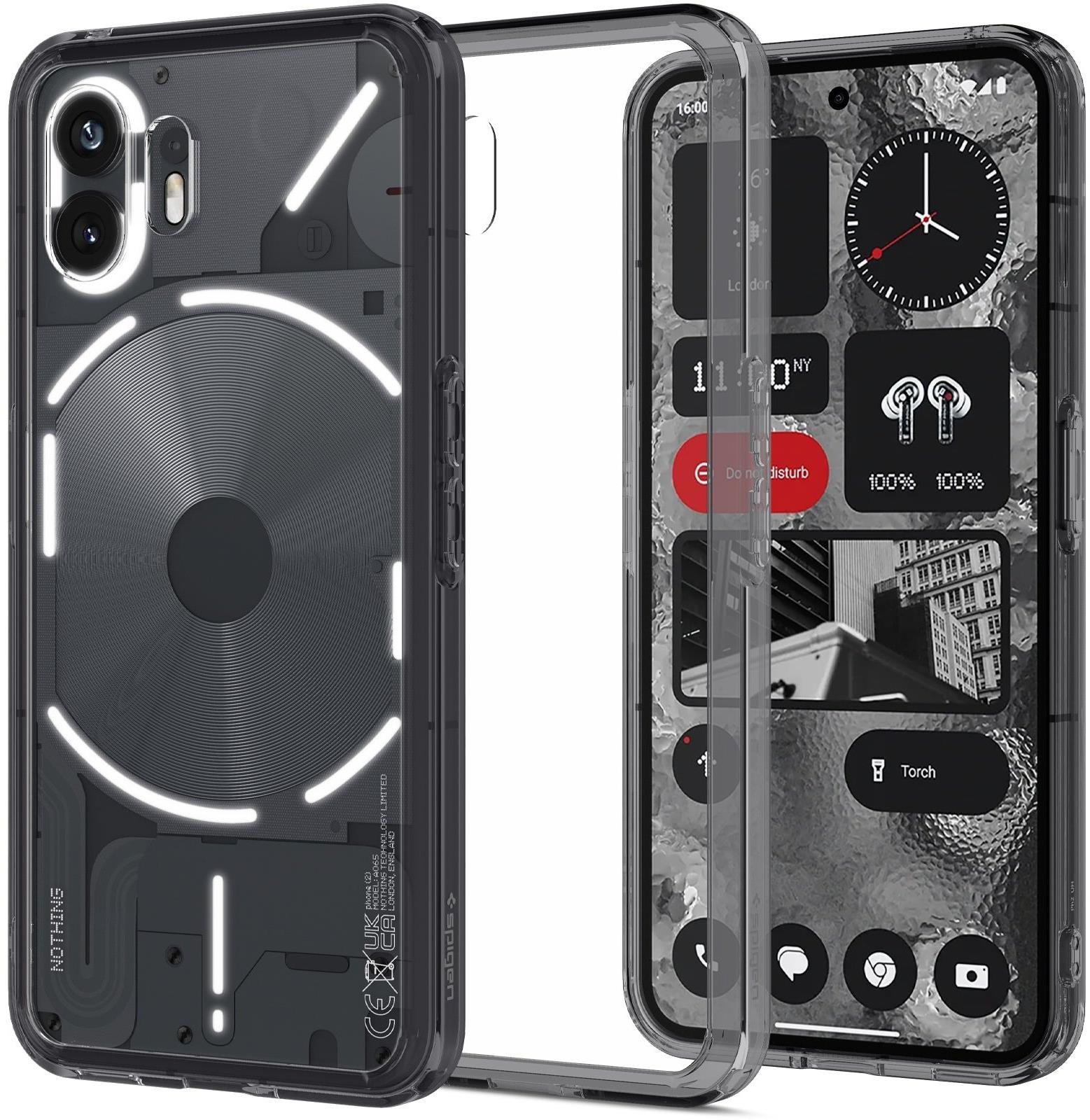 Spigen Ultra Hybrid Space Crystal Nothing Phone (2) Puzdro na mobil