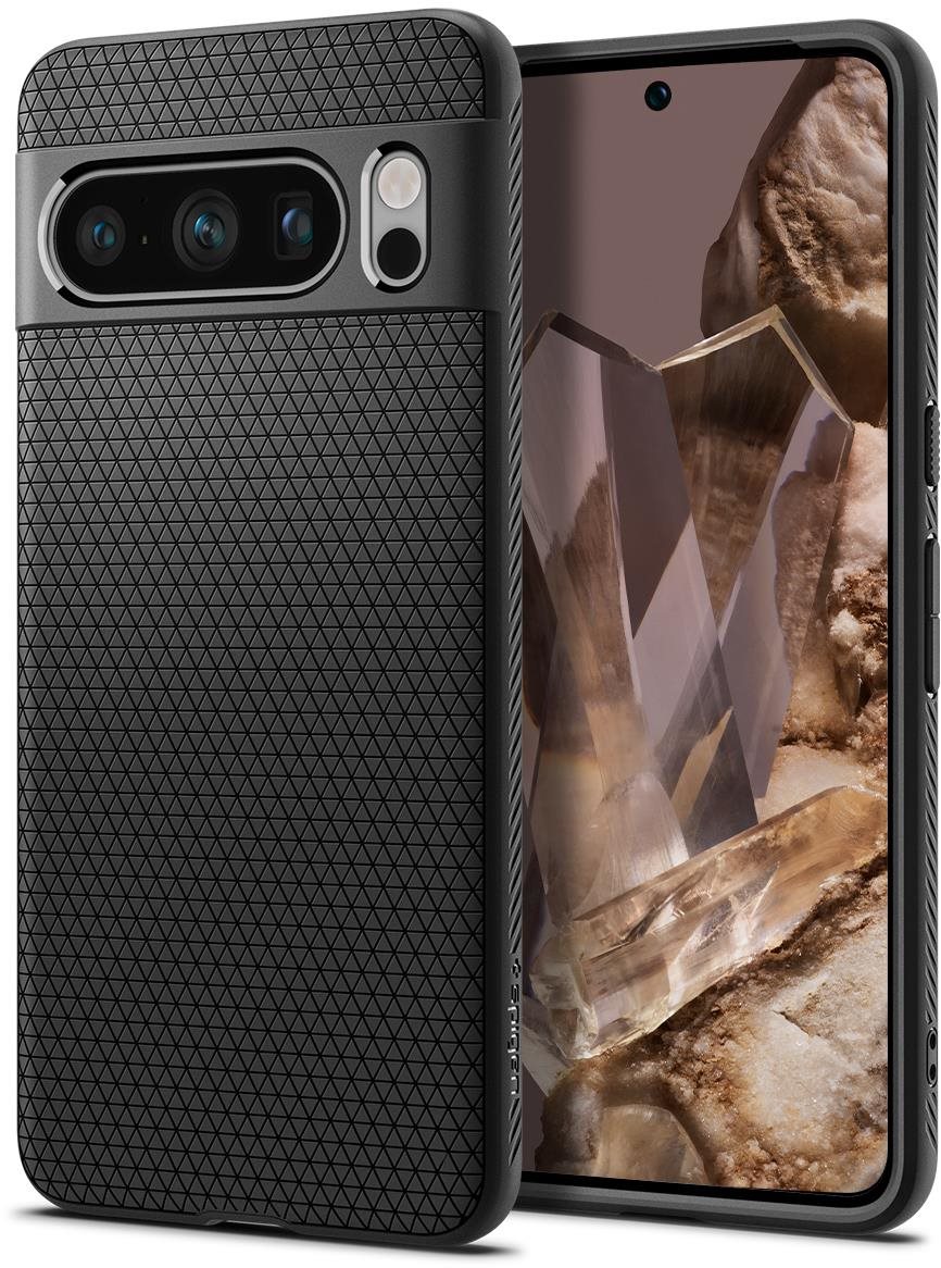 Spigen Liquid Air Matte Black Google Pixel 8 Pro Kryt na mobil