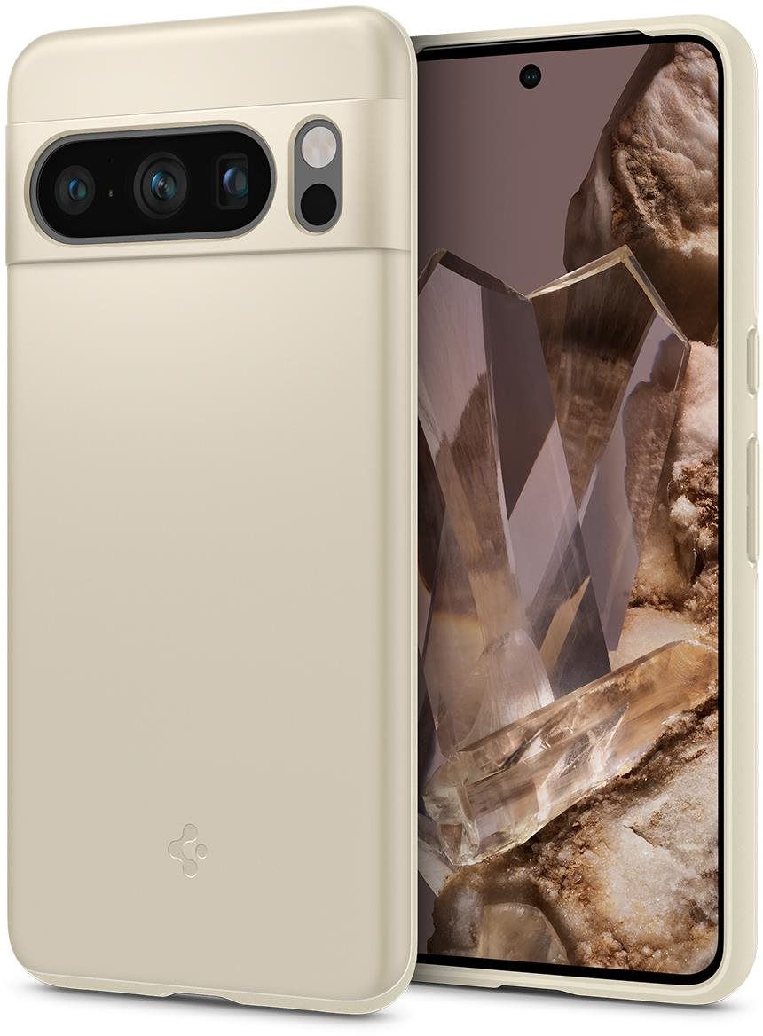 Spigen Thin Fit Mute Beige Google Pixel 8 Pro Handyhülle