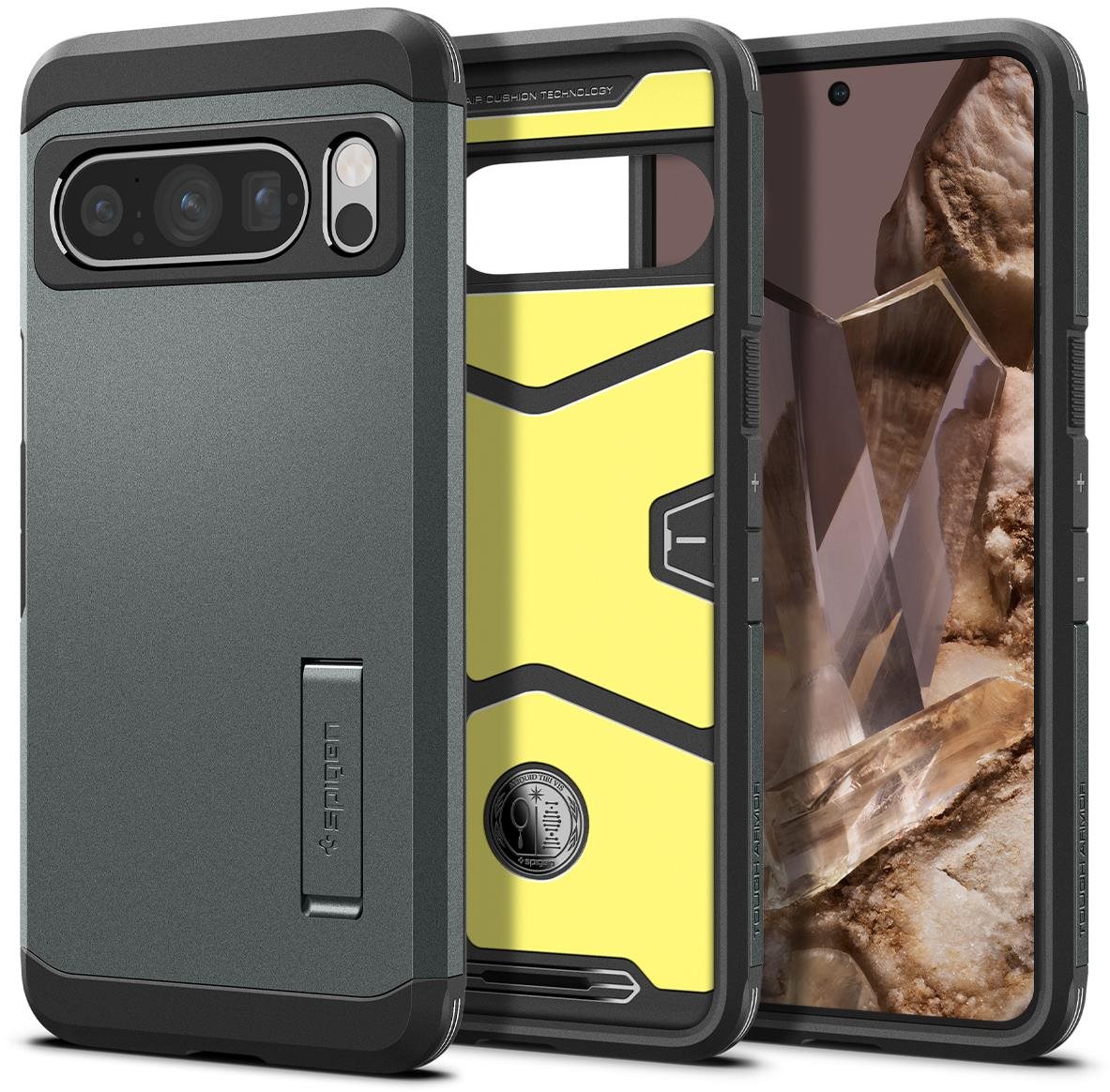 Spigen Tough Armor Abyss Green Google Pixel 8 Pro Handyhülle