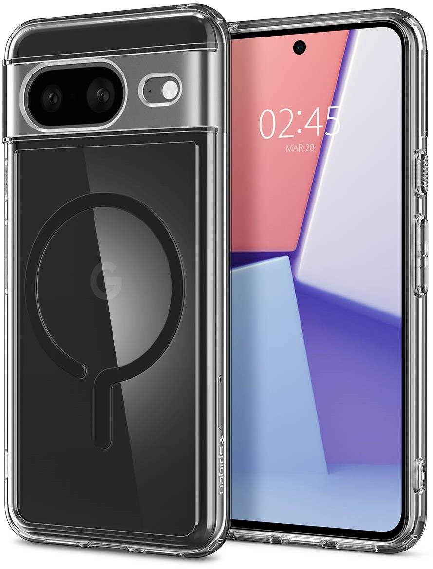 Spigen Ultra Hybrid OneTap Metal Ring MagSafe Black Google Pixel 8...
