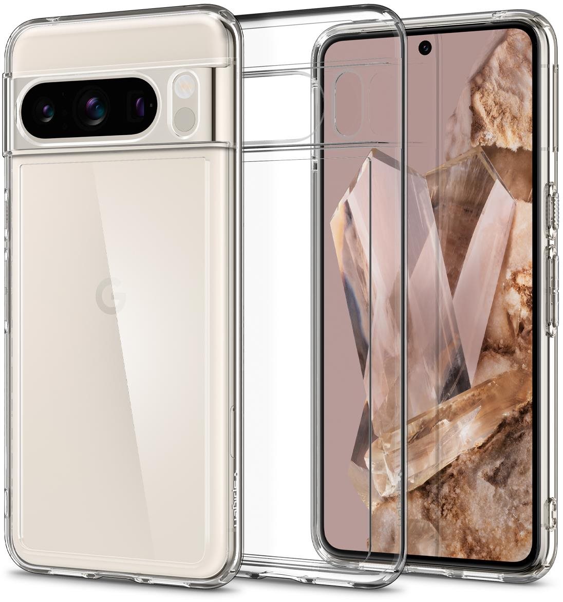 Spigen Ultra Hybrid Crystal Clear Google Pixel 8 Pro Handyhülle