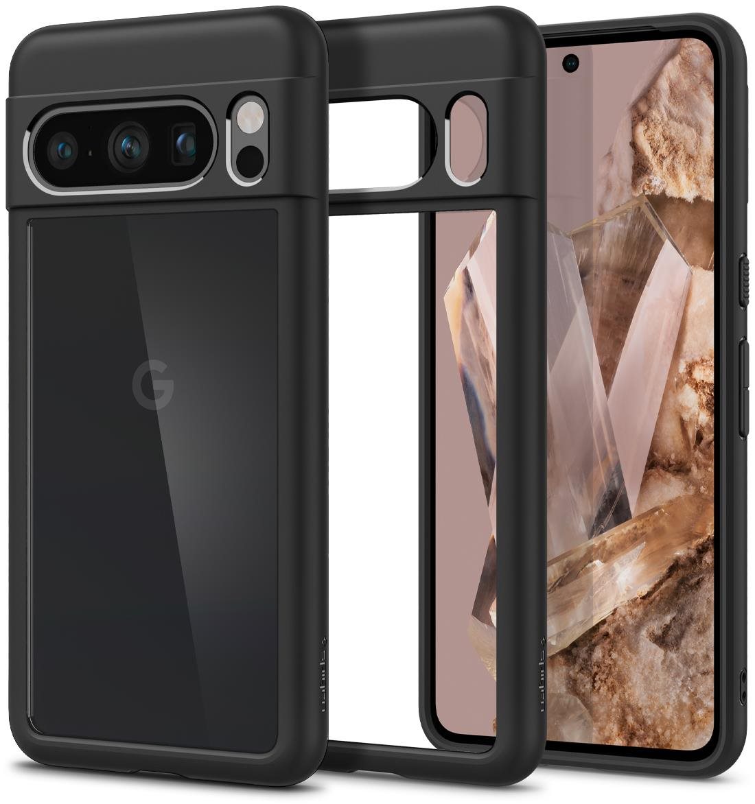 Spigen Ultra Hybrid Matte Black Google Pixel 8 Pro Kryt na mobil
