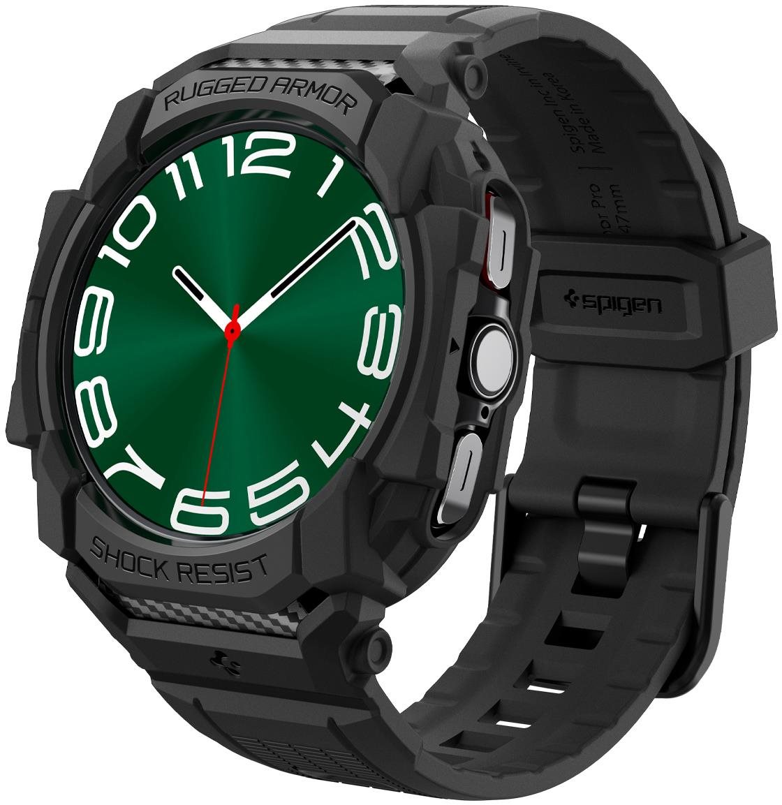 Spigen Rugged Armor Pro Matte black Samsung Galaxy Watch Ultra...