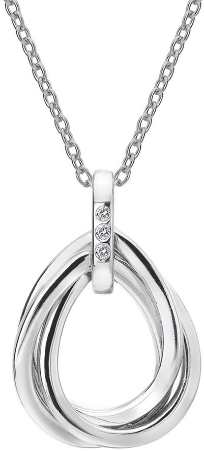 HOT DIAMONDS Trio DP779 (Ag 925 / 1 000, 6,59 g) Náhrdelník