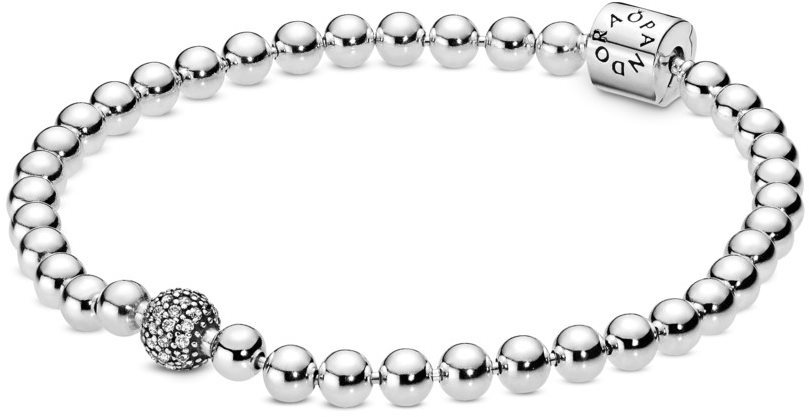 PANDORA Purely 598342CZ-19 (Ag925/1000, 11,3 g) Karkötő