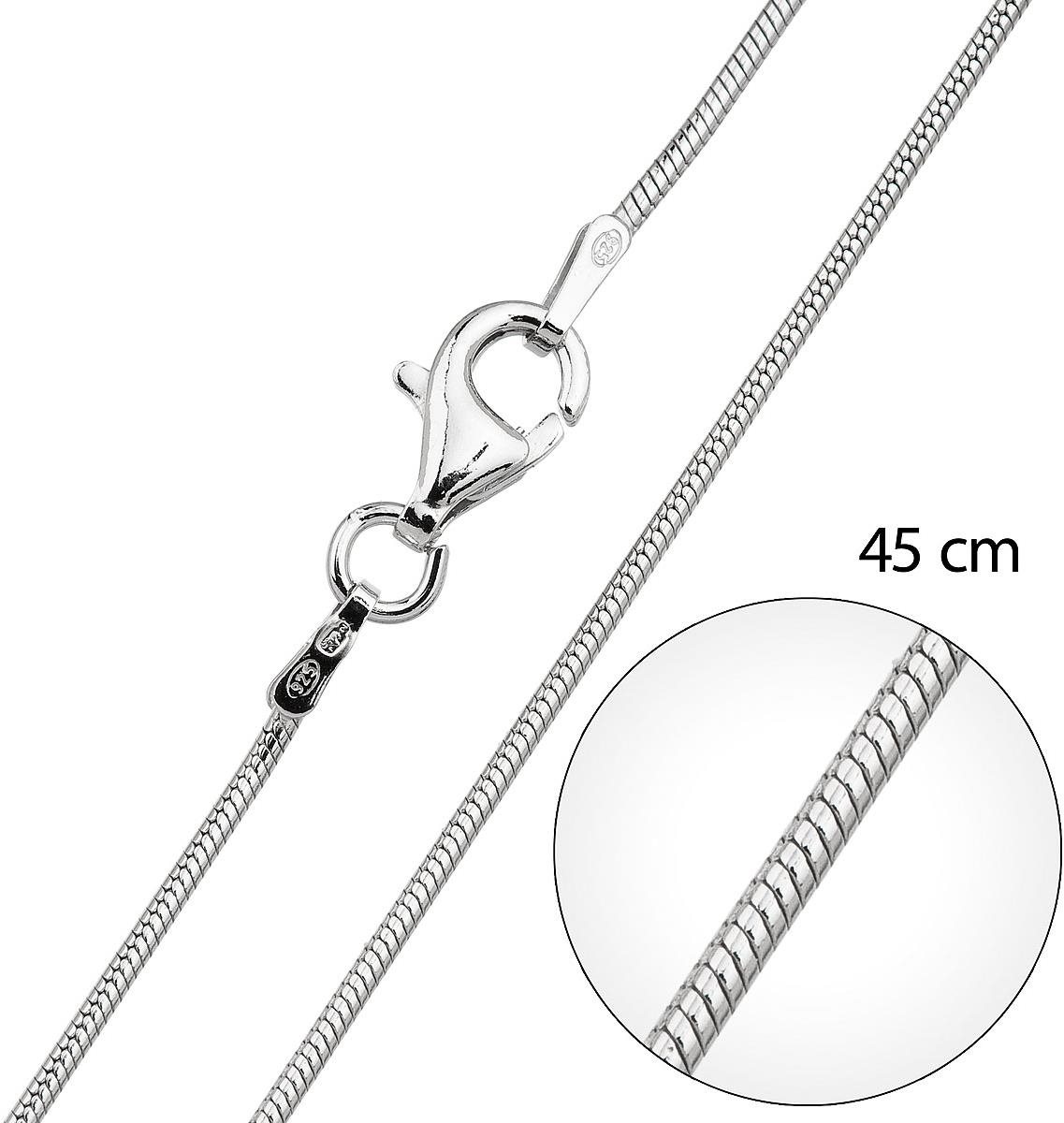 EVOLUTION GROUP 30008 háďa 45 cm (Ag 925/1000, 4,0 g) Retiazka