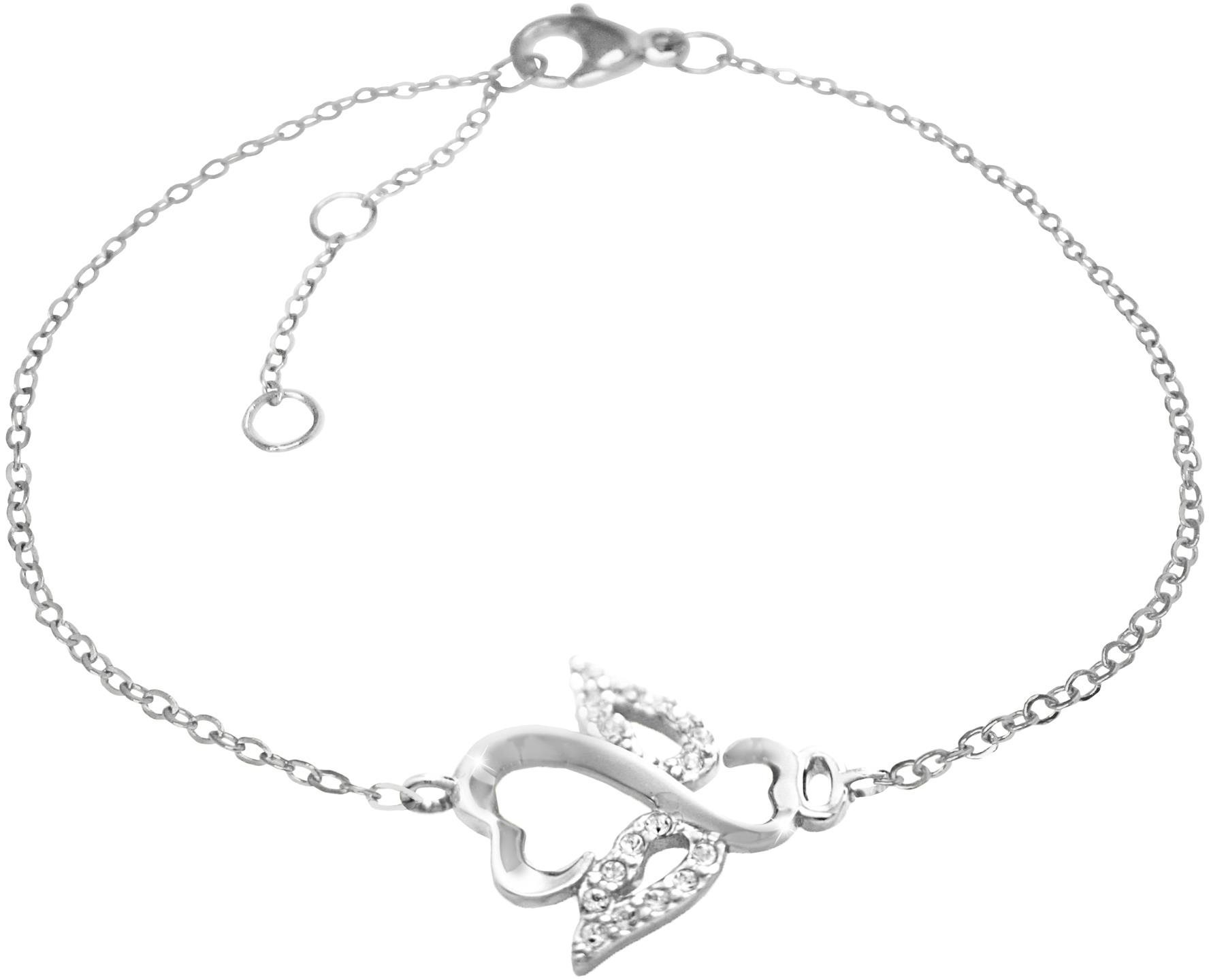JSB Bijoux Ezüst karkötő Angyal Swarovski kristályokkal 92500406cr...