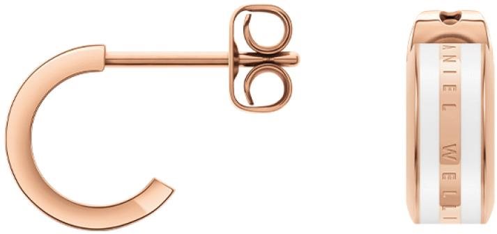 DANIEL WELLINGTON Collection Emalie Satin náušnice DW00400148...