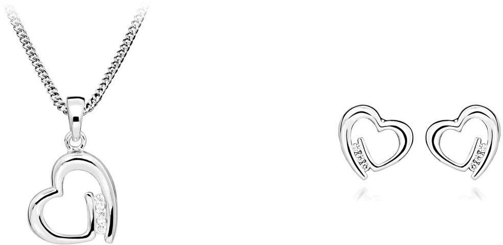 SILVER CAT SSC477478 (Ag925/1 000; 4,8 gr) Darčeková sada šperkov