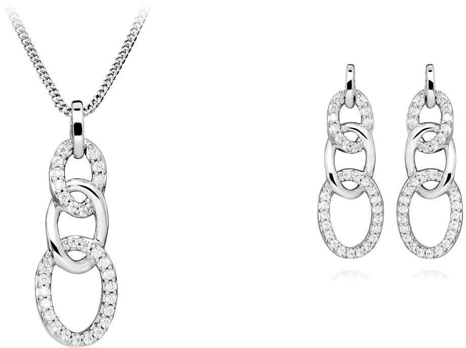 SILVER CAT SSC479480 (Ag925/1 000; 7,14 gr) Darčeková sada šperkov