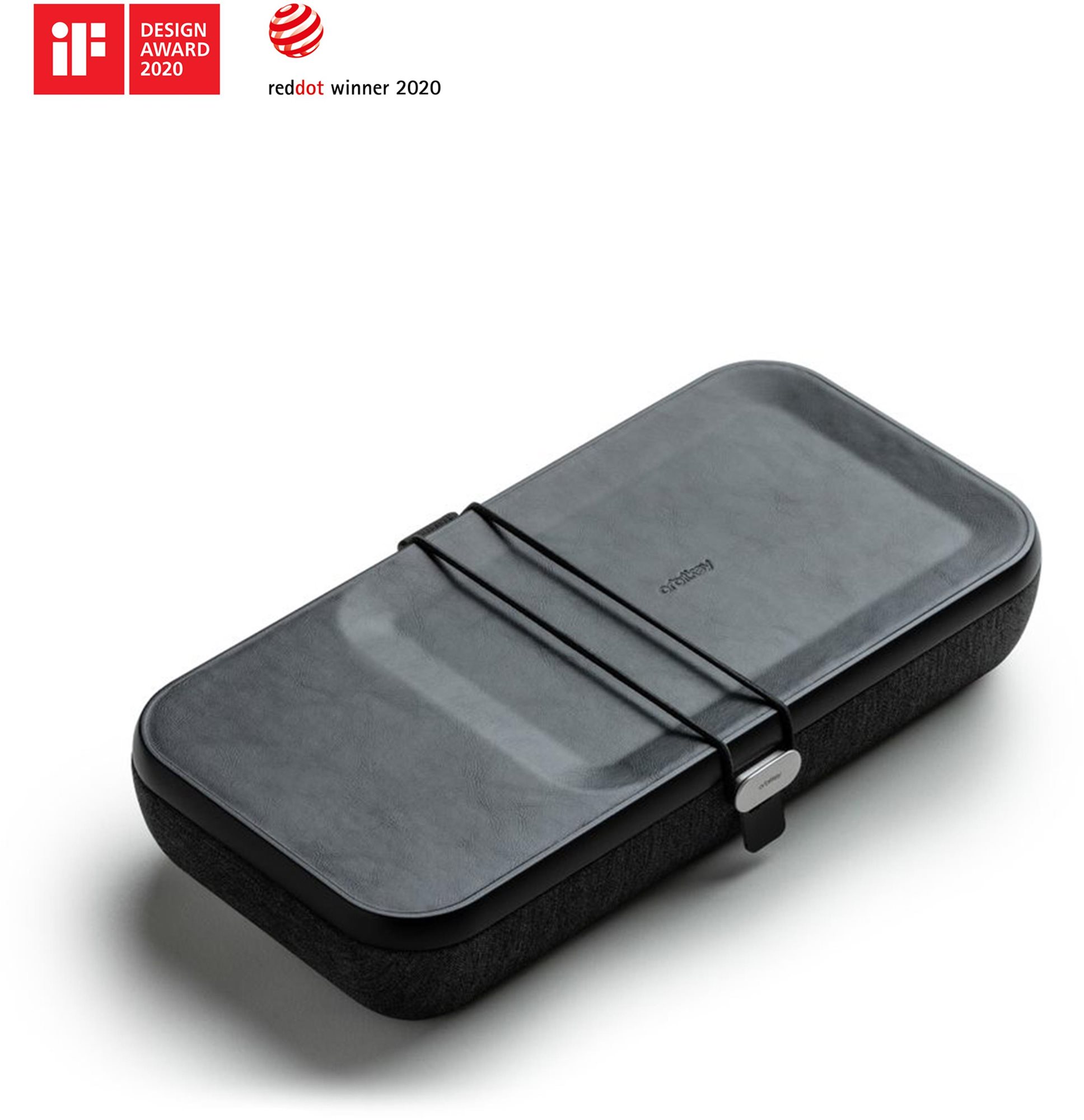 ORBITKEY Nest – Black Bezdrôtová nabíjačka