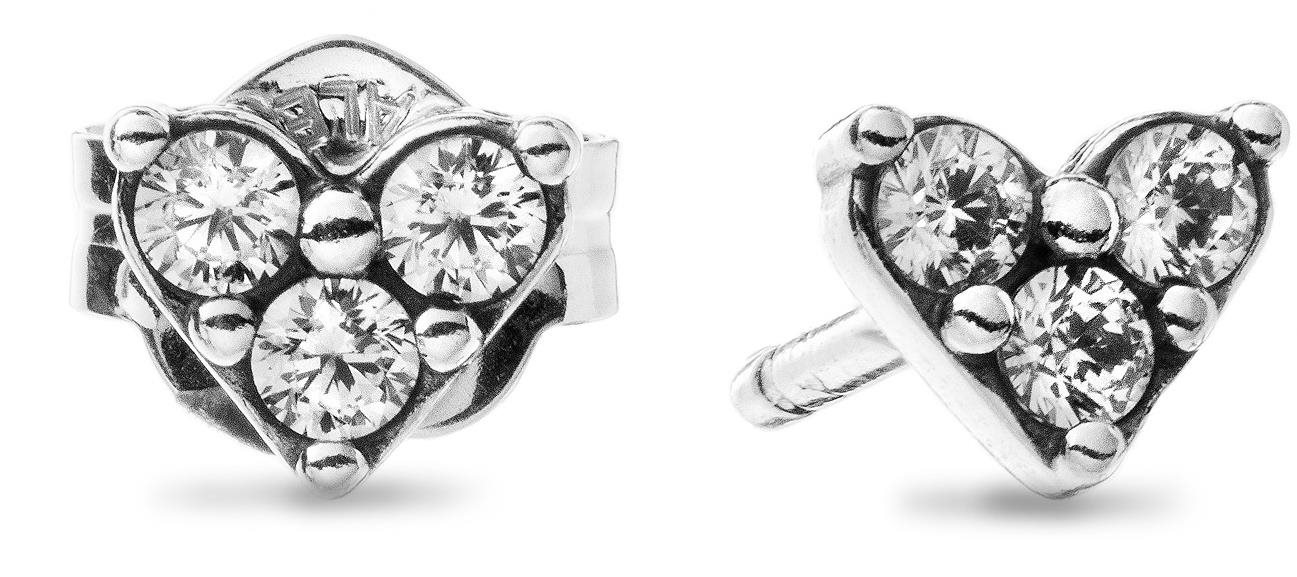 PANODRA model 293003C01 (Ag 925/1000, 0.8 g) Náušnice
