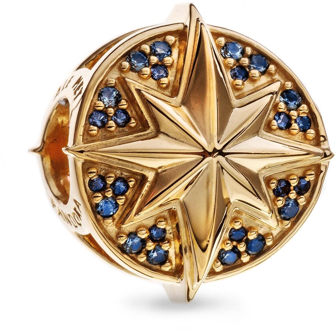 PANDORA Captain Marvel embléma 762744C01 Gyöngy