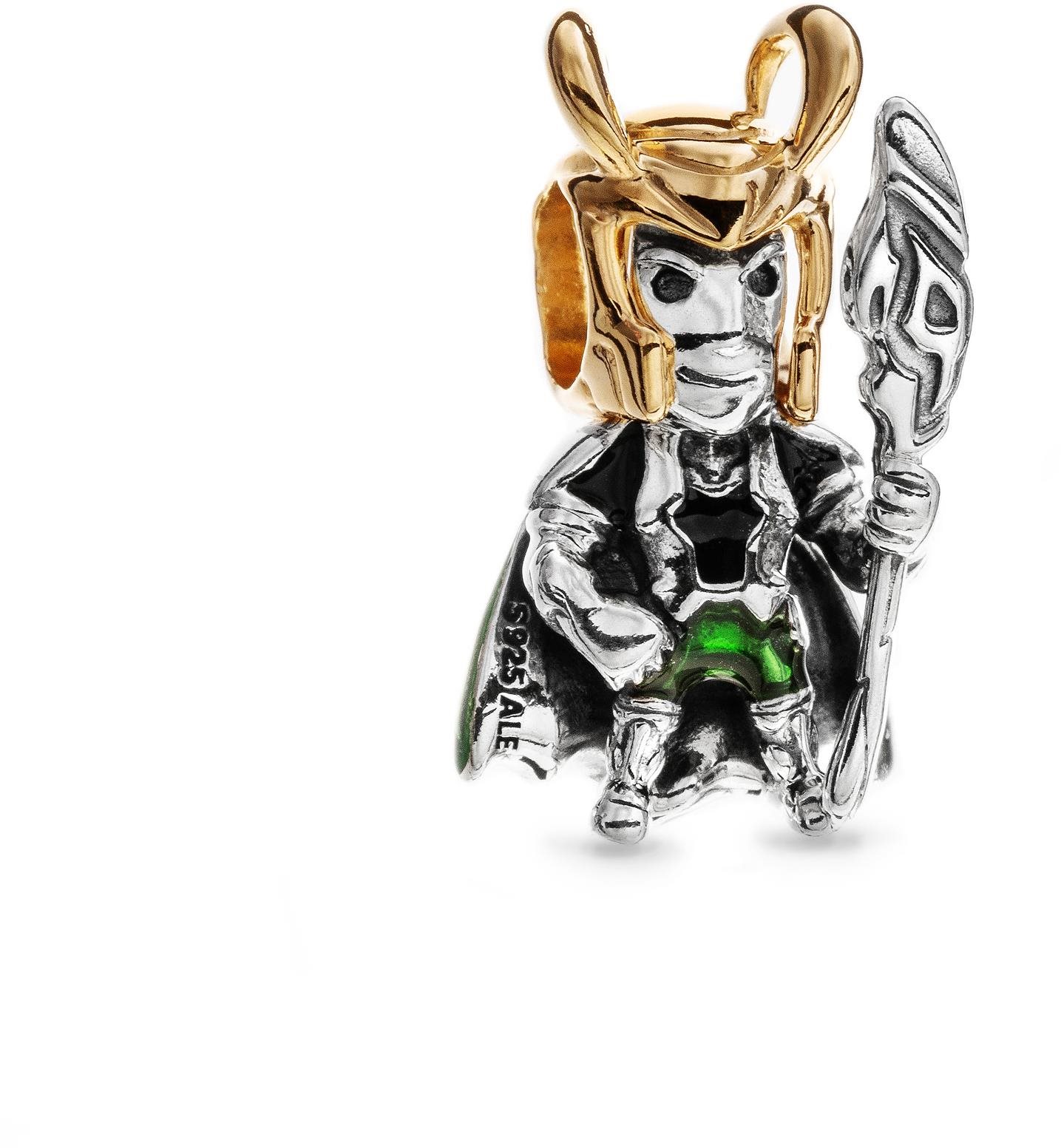 PANDORA Marvel Loki 762764C01 (Ag 925/1000, 2,9 g) Gyöngy