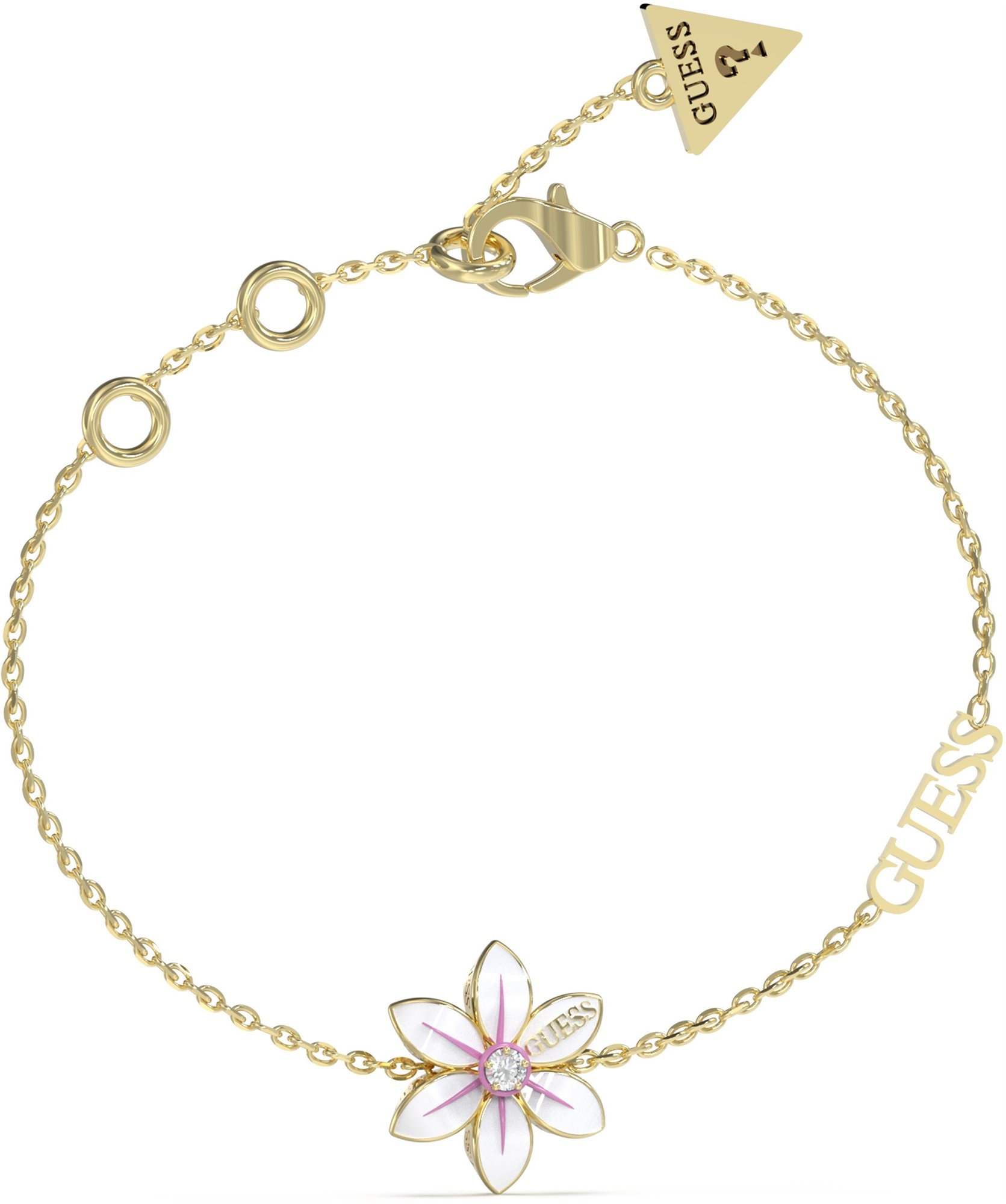 GUESS Náramok White Lotus JUBB04134JWYGWHS Náramok