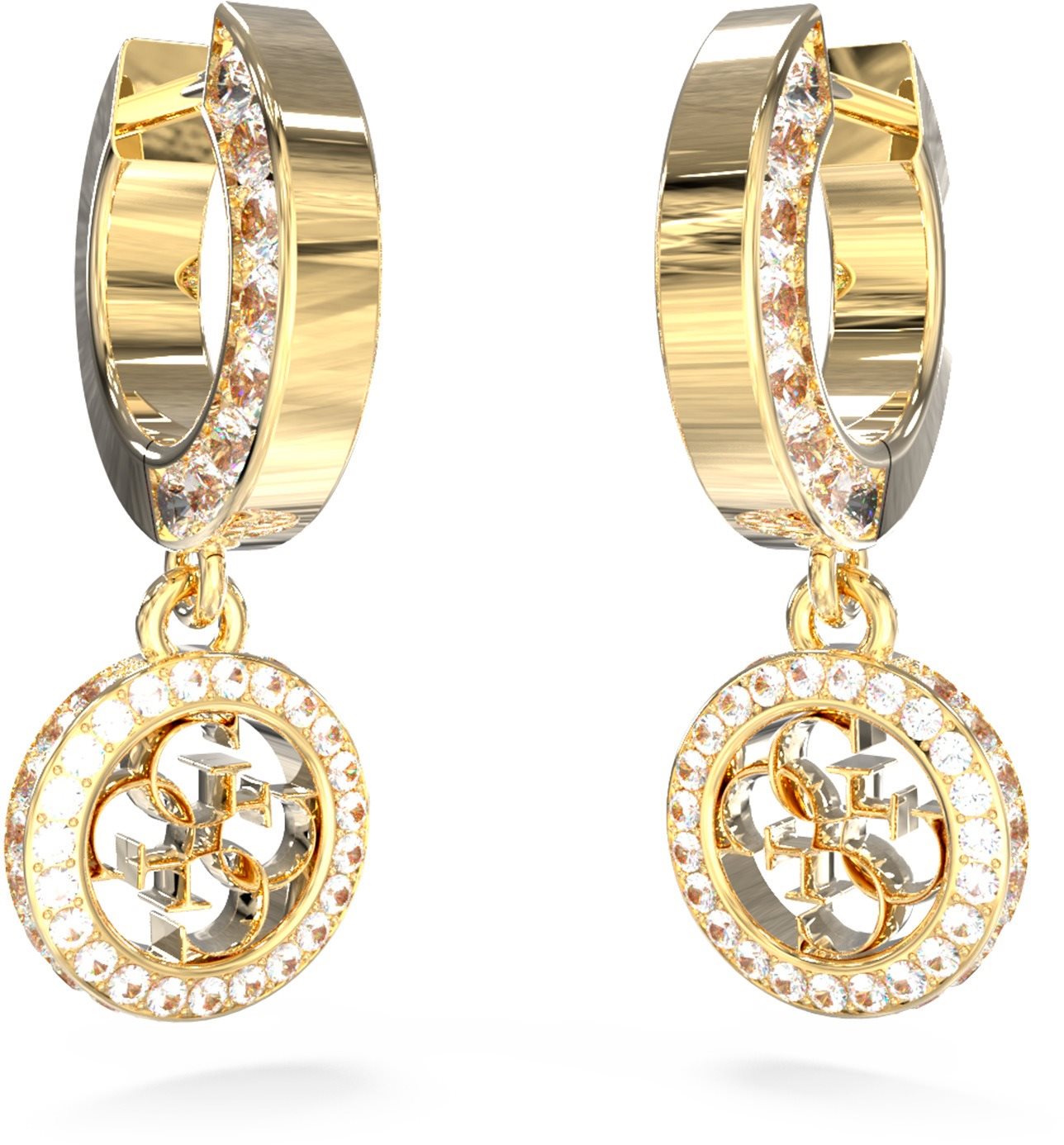 GUESS Náušnice 4G Crush JUBE04165JWYGT/U Náušnice