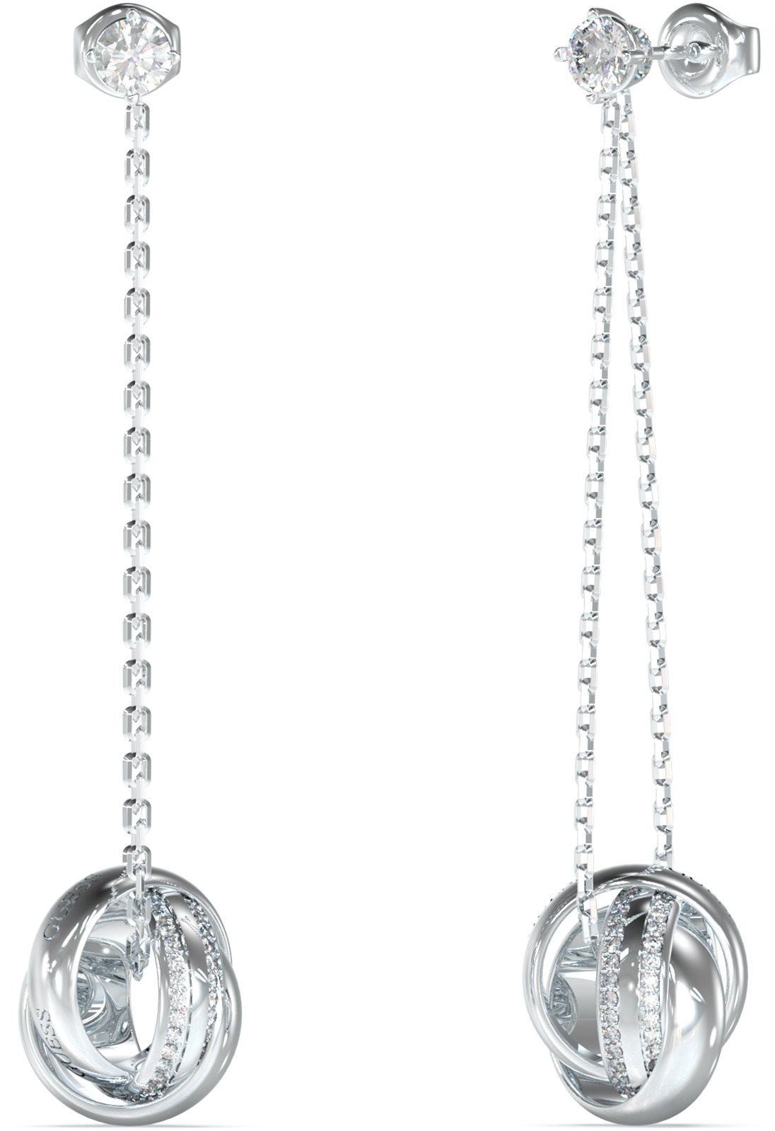 GUESS Náušnice Perfect JUBE04071JWRHT/U Náušnice