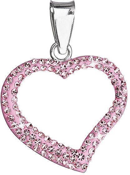 EVOLUTION GROUP Srdce, dekorované krystaly Swarovski 34093.3...