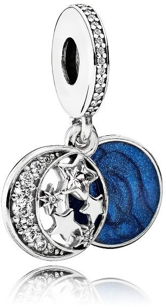 PANDORA Vintage Night Sky Charm 791993CZ Medál