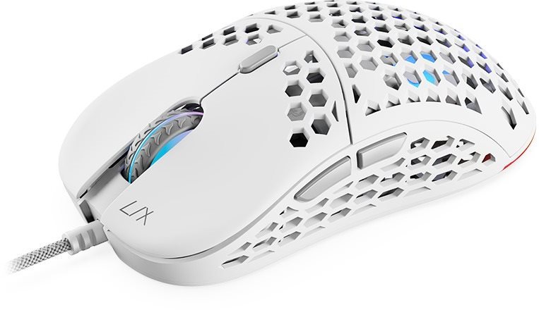 SPC Gear Lix PMW3325 White Gaming Mouse