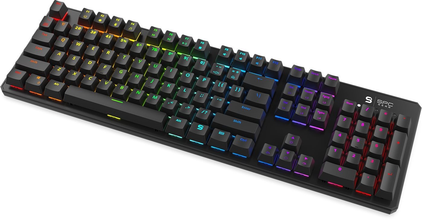 SPK Gear GK540 Magna Kailh Red RGB Gaming Keyboard