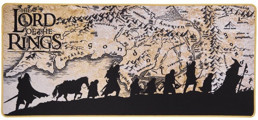 SUPERDRIVE Lord of the Rings Mouse Pad XXL Egérpad